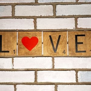 Custom made scrabble tiles